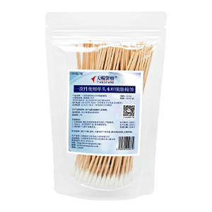 婴儿细杆棉签120支/桶